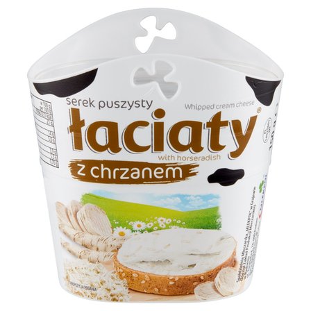 Łaciaty Serek puszysty z chrzanem 150 g (2)