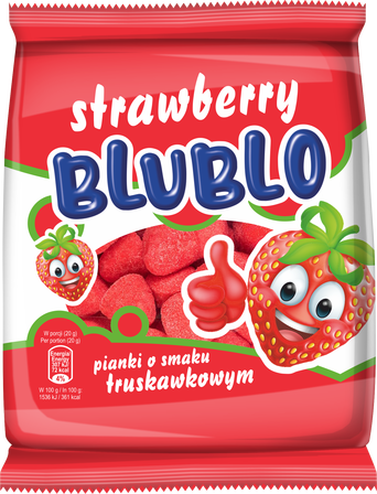 BLUBO  PIANKI TRUSKAWKOWE 80G (1)