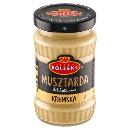 Firma Roleski Musztarda delikatesowa kremska 175 g (2)