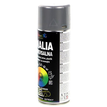 EUROCOLOR EMALIA UNIWERSALNA KOLOR SREBRNY 400ML (2)