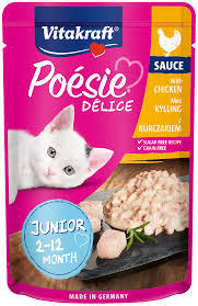 Vitakraft Poesie Delice Junior karma mokra dla kotów chicken 85 g (1)