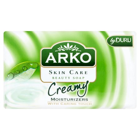 Arko Skin Care Creamy Mydło kosmetyczne dodatkowe nawilżenie 90 g (1)