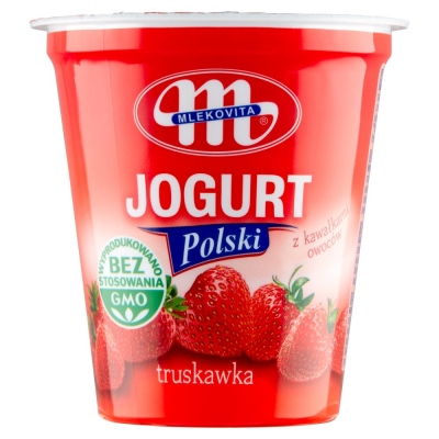 Mlekovita Jogurt Polski truskawka 150 g (1)