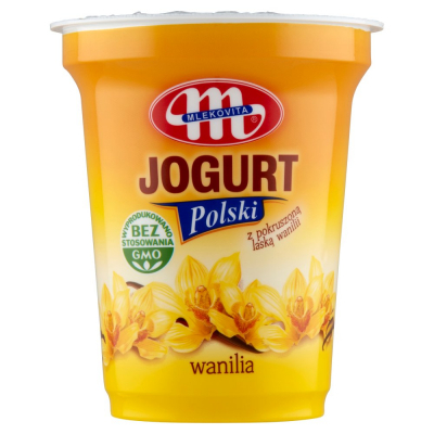 Mlekovita Jogurt Polski wanilia 350 g (1)