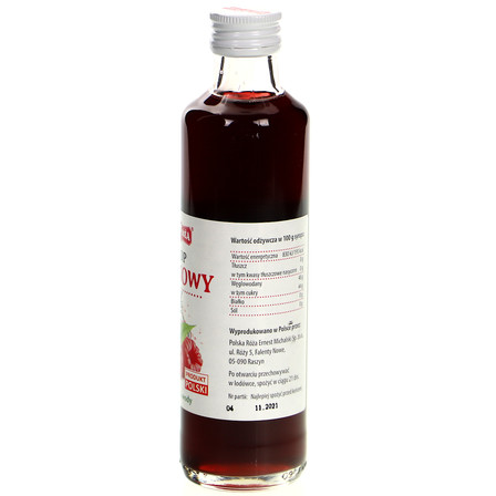 POLSKA RÓŻA SYROP MALINOWY 315G (3)