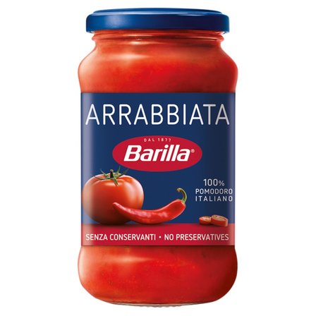 Barilla Arrabbiata Sos pomidorowy z papryką chili 400 g (1)