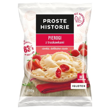 Proste Historie Pierogi z truskawkami 450 g (1)