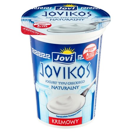 Jovi Jovikos Jogurt typu greckiego naturalny kremowy 360 g (1)