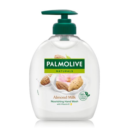 Palmolive Naturals Milk & Almond (Mleko i Migdał) Kremowe mydło do rąk w płynie, 300 ml (1)