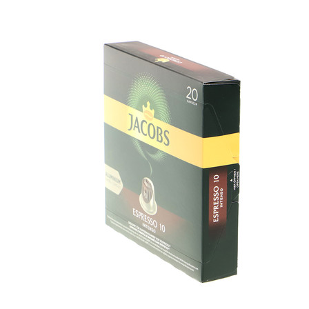 Jacobs Espresso Intenso Kawa mielona w kapsułkach 104 g (20 sztuk) (4)