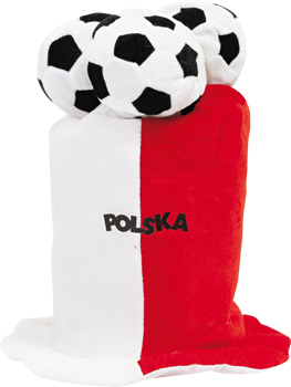 KAPELUSZ Z 3 PIŁKAMI ŚRENICA 28CM (1)