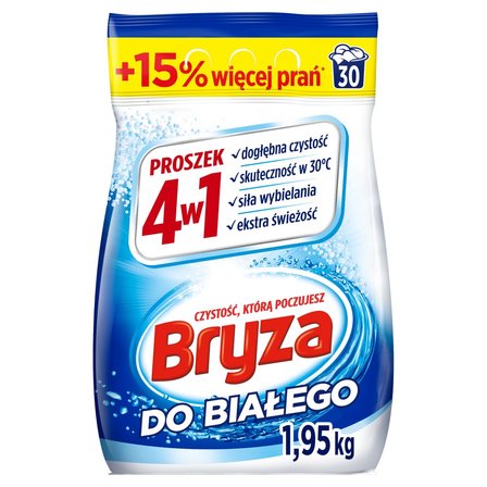 Bryza 4w1 Proszek do prania do białego 1.95 kg (30 prań) (2)