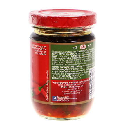 Tao Tao Mix przypraw w oleju sojowym chili & bazylia 200 g (4)