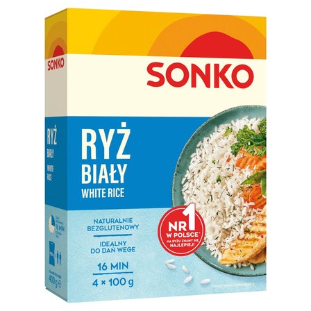 Sonko Ryż biały 400 g (4 x 100 g) (1)