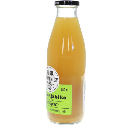 Bracia Sadownicy Sok tłoczone jabłko z agrestem 750 ml (2)