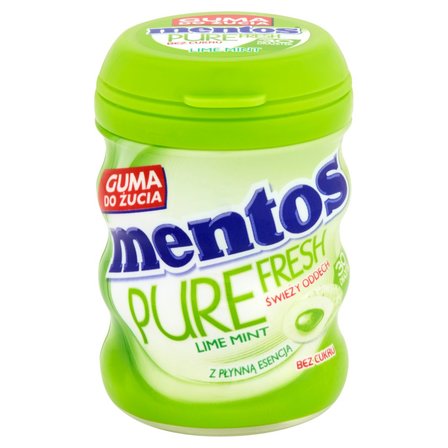 Mentos Pure Fresh Lime Mint Guma do żucia bez cukru 60 g (30 sztuk) (2)