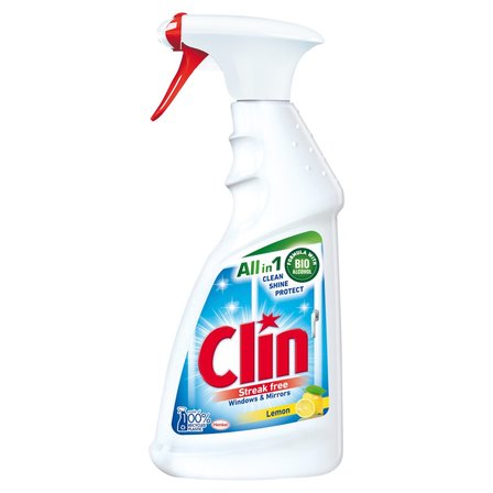 Clin Lemon Płyn do mycia powierzchni szklanych 500 ml (1)