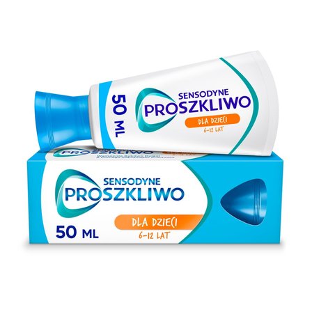 Sensodyne ProSzkliwo Pasta do zębów z fluorkiem dla dzieci 6-12 lat 50 ml (2)