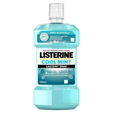 Listerine Cool Mint Płyn do płukania jamy ustnej 500 ml (1)