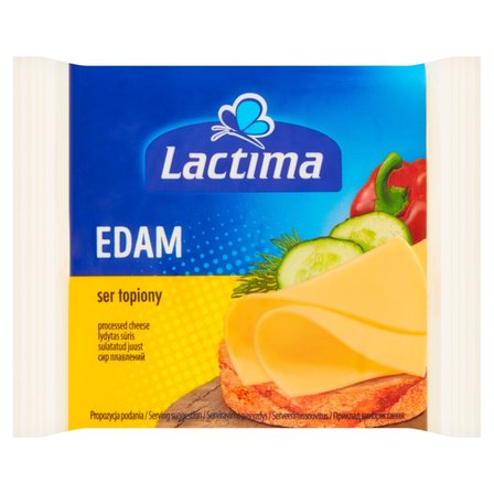 Lactima Ser topiony w plasterkach Edam 130 g (8 x 16,25 g) (1)
