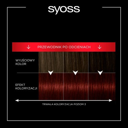 Syoss Permanent Coloration Farba do włosów trwale koloryzująca 4-2 mahoniowy brąz (4)