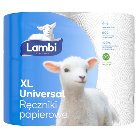 Lambi XL Uniwersal Ręczniki papierowe 2 rolki (1)