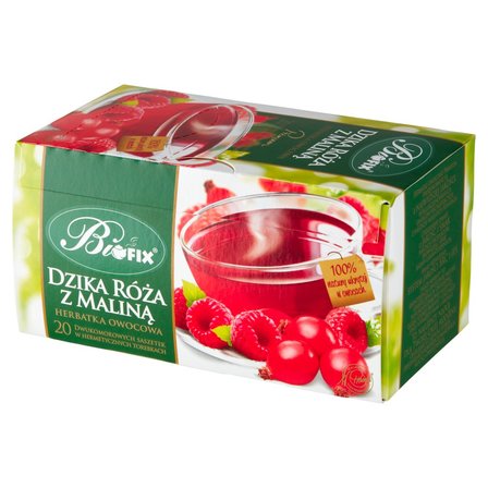 Bifix Premium Herbatka owocowa dzika róża z maliną 40 g (20 x 2 g) (2)