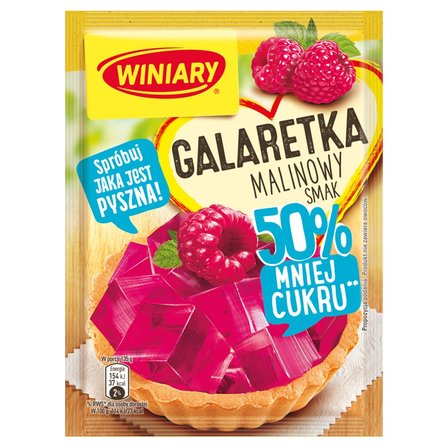 Winiary Galaretka malinowy smak 39 g (1)