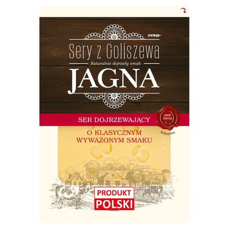 Sery z Goliszewa Ser Jagna w plastrach 135 g (1)