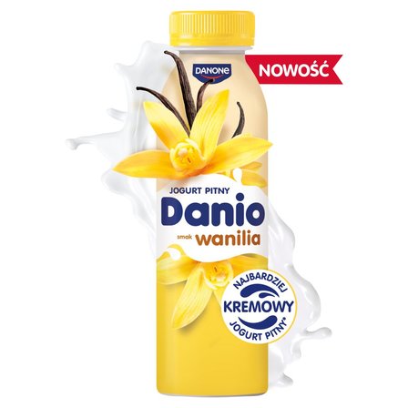 Danio Jogurt pitny smak wanilia 270 g (2)