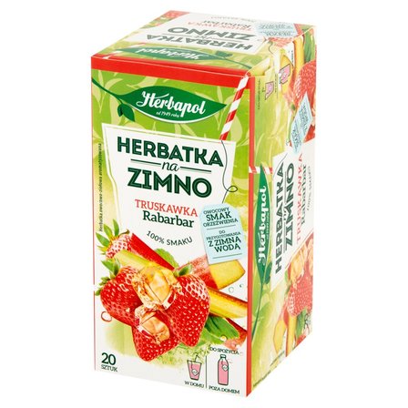 Herbapol Herbatka na zimno truskawka rabarbar 36 g (20 x 1,8 g) (2)