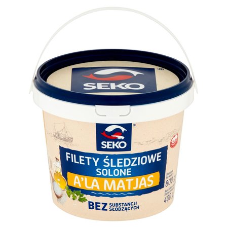 Seko Filety śledziowe solone a'la Matjas 800 g (2)