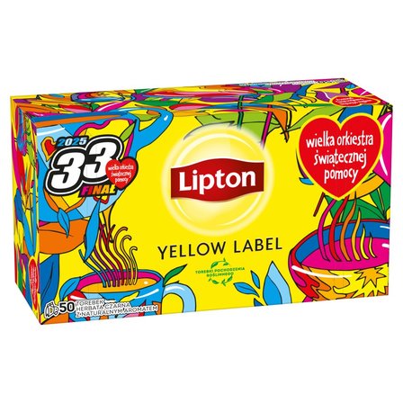 Lipton Yellow Label Herbata czarna 100 g (50 torebek) (1)