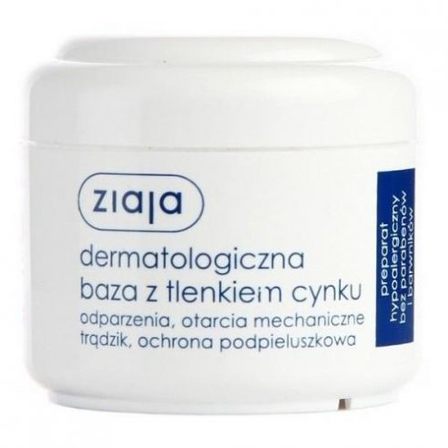 ZIAJA Dermatologiczna baza z tlenkiem cynku, 80g (1)