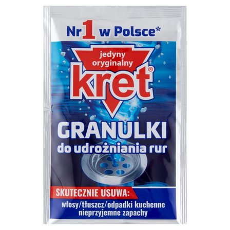 Kret Granulki do udrożniania rur 40 g (1)