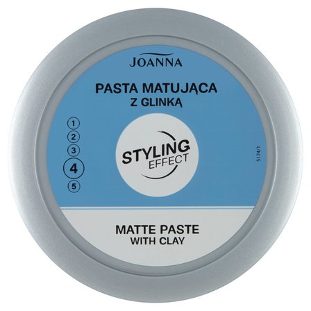 Joanna Styling Effect Pasta matująca z glinką 100 g (1)
