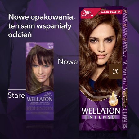 Wella Wellaton Intense Krem koloryzujący ognista czerwień 6/45 (6)