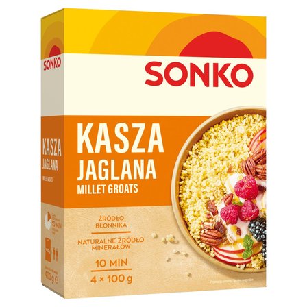 Sonko Kasza jaglana 400 g (4 x 100 g) (1)