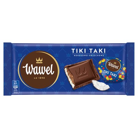 Wawel Tiki Taki kokosowo-orzechowe Czekolada nadziewana 100 g (1)