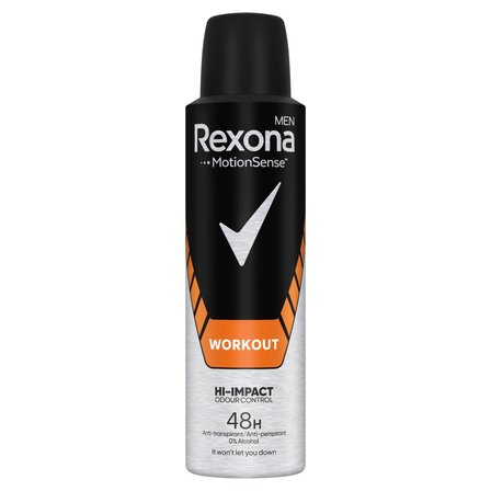 Rexona Men Workout Antyperspirant w aerozolu 150 ml (1)