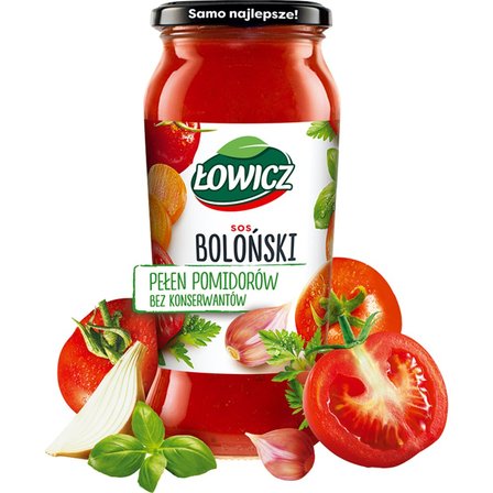 Łowicz Sos boloński 500 g (2)