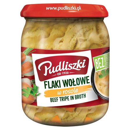 Pudliszki Flaki wołowe w rosole 500 g (1)