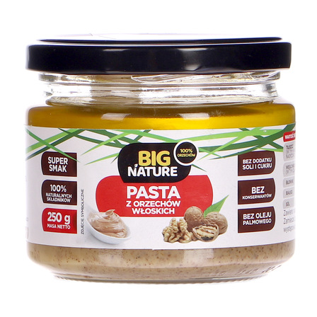 Big nature pasta z orzechów włoskich 250g (1)