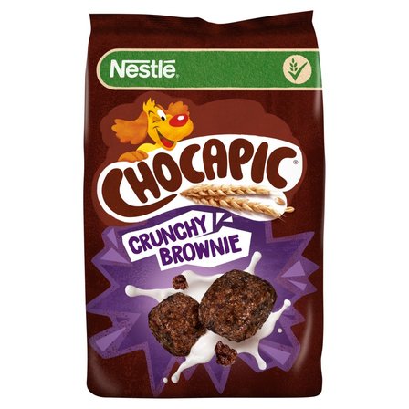 Nestlé Chocapic Zbożowe płatki śniadaniowe o smaku brownie 400 g (1)