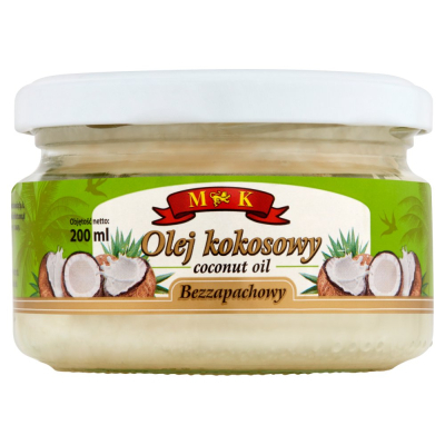 MK Olej kokosowy bezzapachowy 200 ml (1)