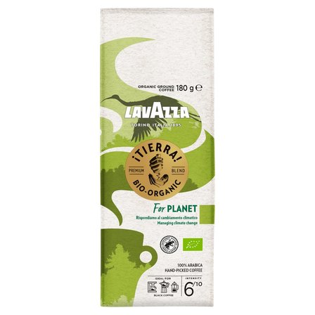 Lavazza Tierra Bio-Organic for Planet Kawa palona mielona 180 g (1)