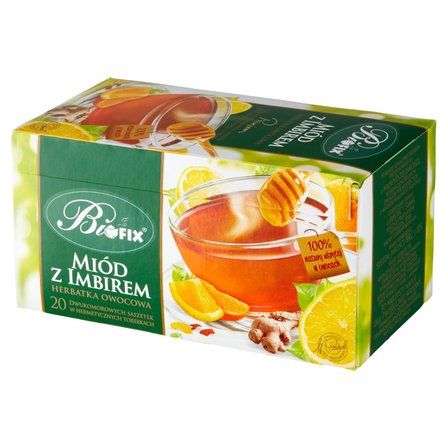 Bifix Premium Herbatka owocowa miód z imbirem 40 g (20 x 2 g) (1)