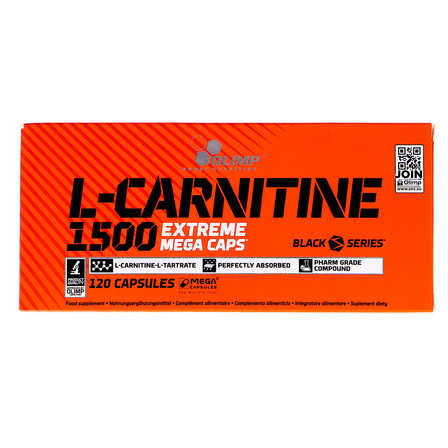 OLIMP L-CARNITINE 120 KAPSUŁEK (1)