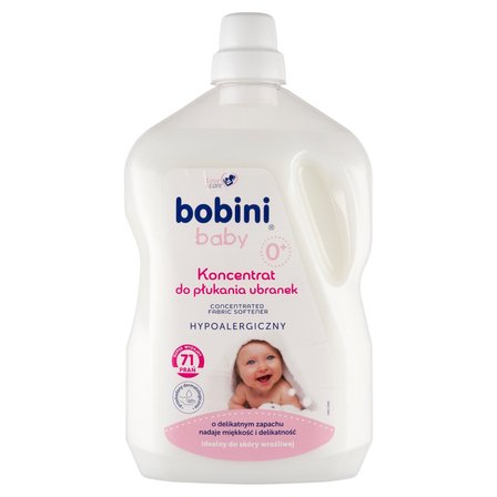 bobini Baby Koncentrat do płukania ubranek hypoalergiczny 2,5 l (71 prań) (1)