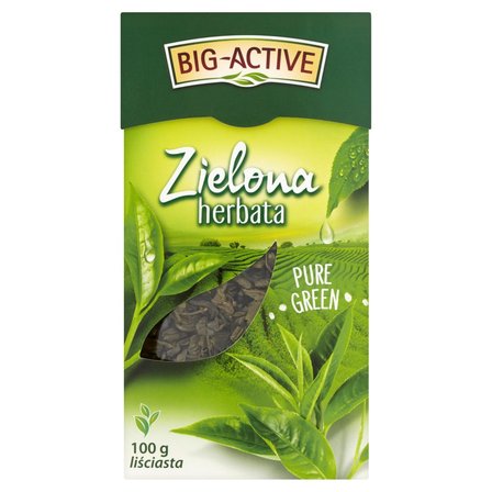 Big-Active Zielona herbata Pure Green liściasta 100 g (1)